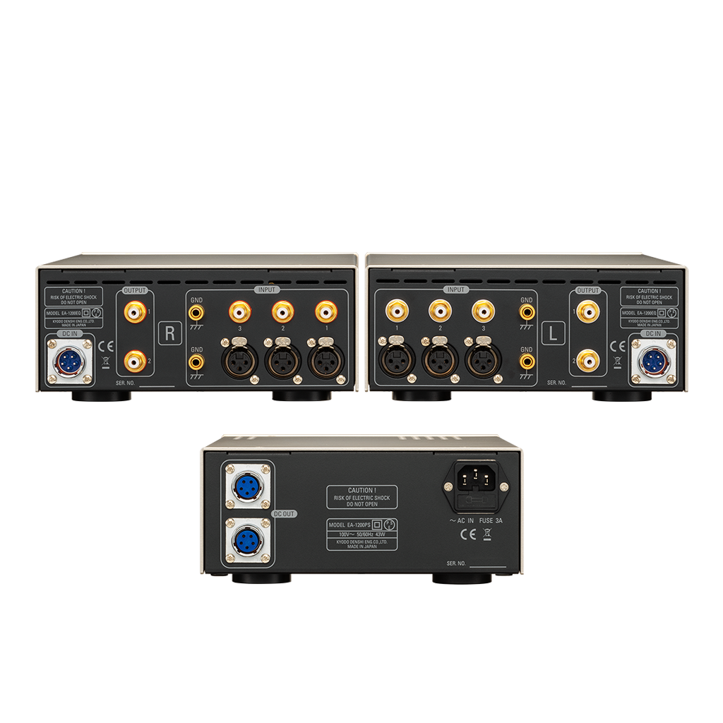 Phasemation – EA-1200 Tube Phono Amplifier rear
