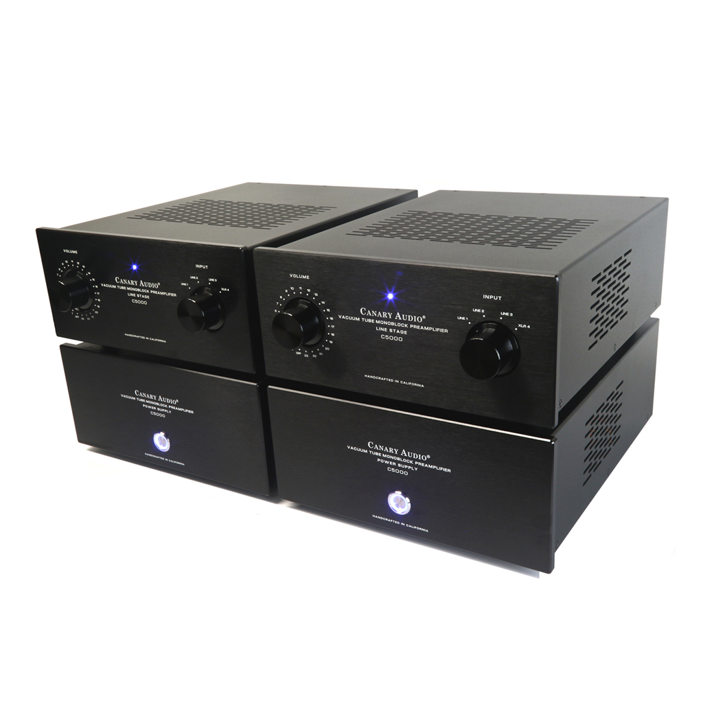 Canary Audio - C5000 Reference Grade Dual Mono Four Chassis Preamplifier
