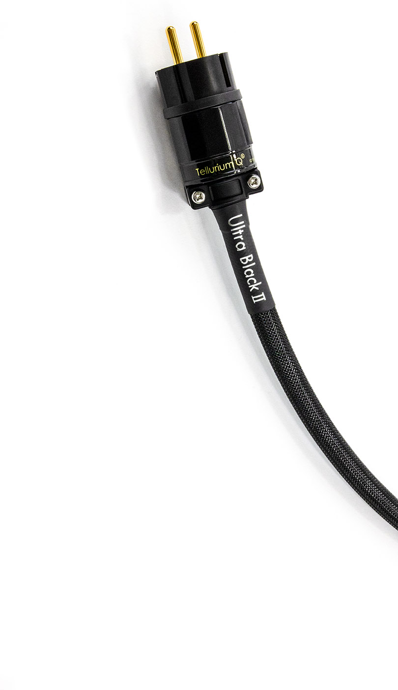 Tellurium Q - Ultra Black II Power Cable Schuko
