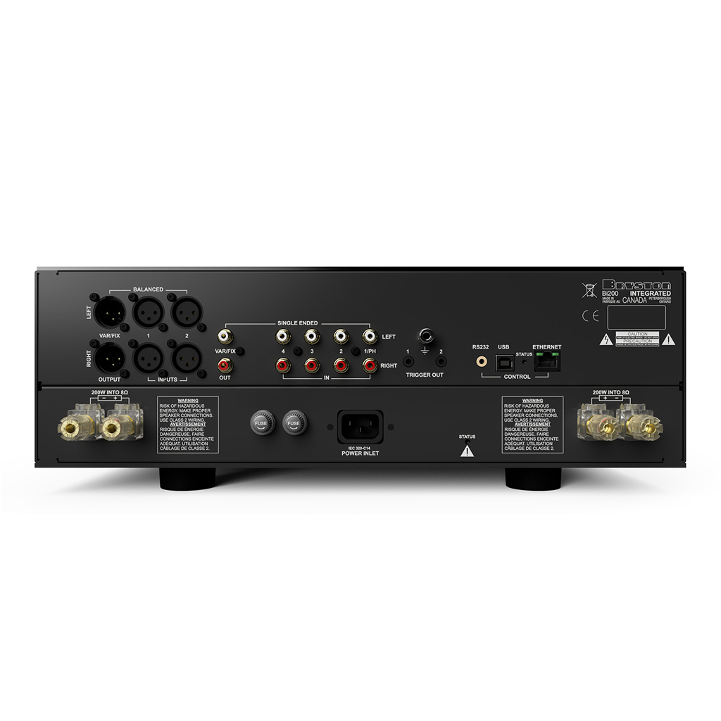 Bryston - Bi-200 Integrated Amplifier back