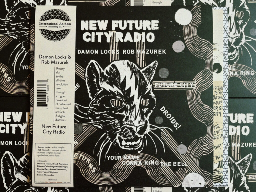 Damon Locks & Rob Mazurek - New Future City Radio Colour Vinyl