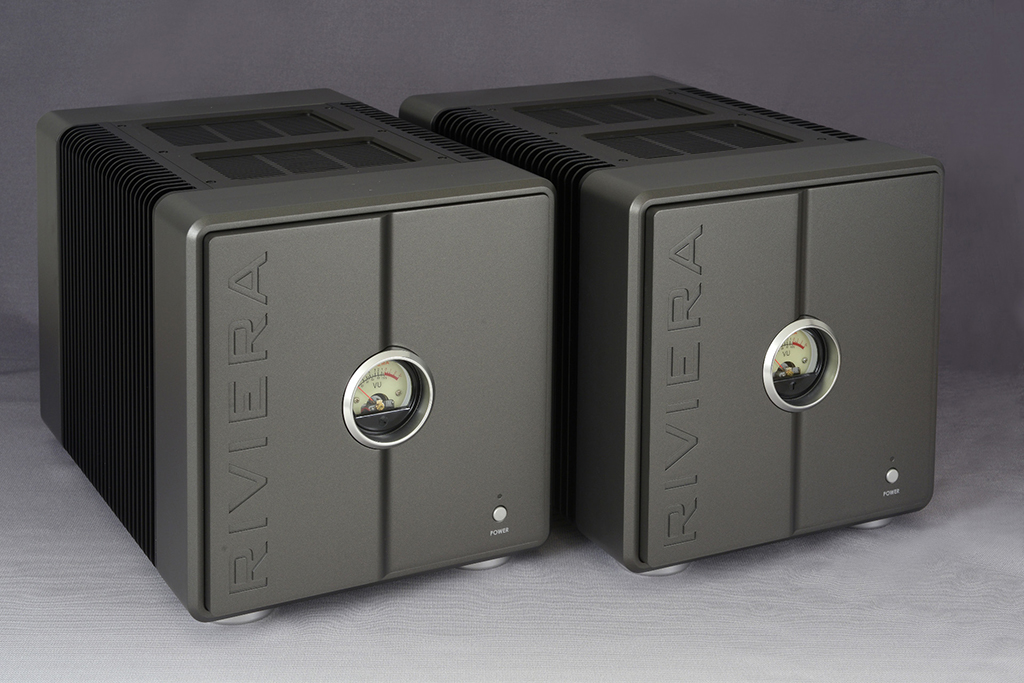 Riviera Audio Labs - AFM50 Mono Power Amplifiers Anthracite Riviera Audio Labs - AFM50 Mono Power Amplifiers Anthracite