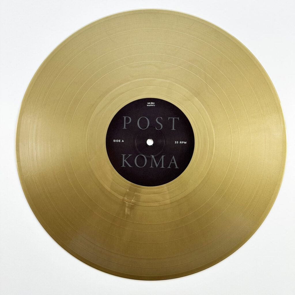 Koma Saxo - Post Koma gold vinyl