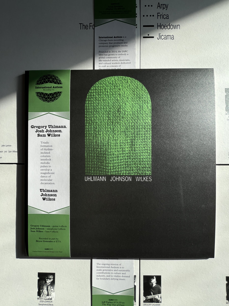 Uhlmann Johnson Wilkes COLOURED Vinyl