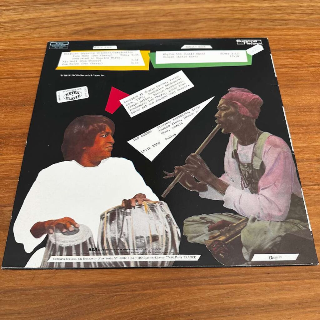 Don Cherry, Latif Khan - Music / Sangam