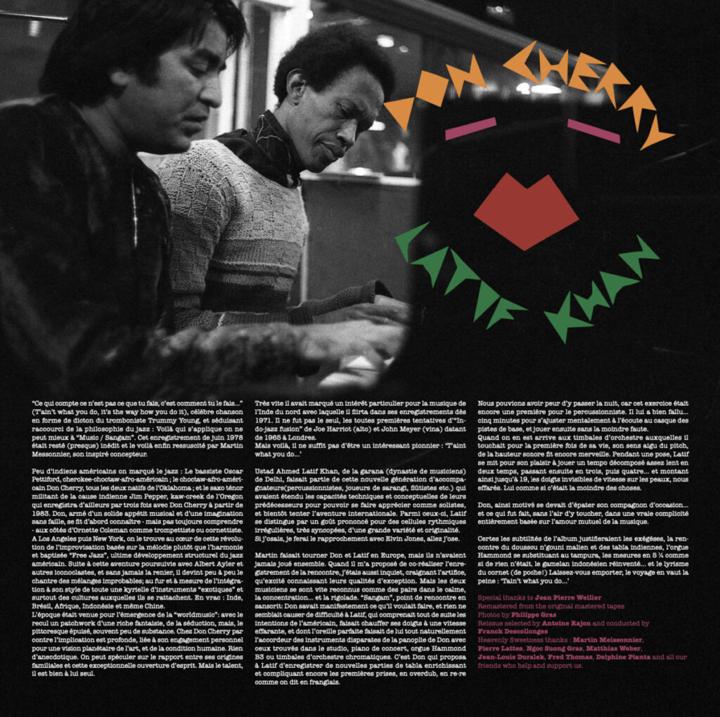 Don Cherry, Latif Khan - Music / Sangam