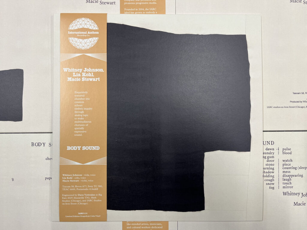 Whitney Johnson, Lia Kohl, Macie Stewart - BODY SOUND Colour LP