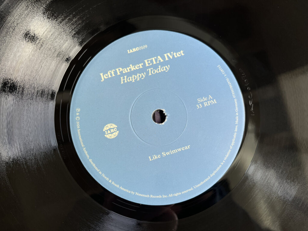 Jeff Parker ETA IVtet - Happy Today Jeff Parker ETA IVtet - Happy Today