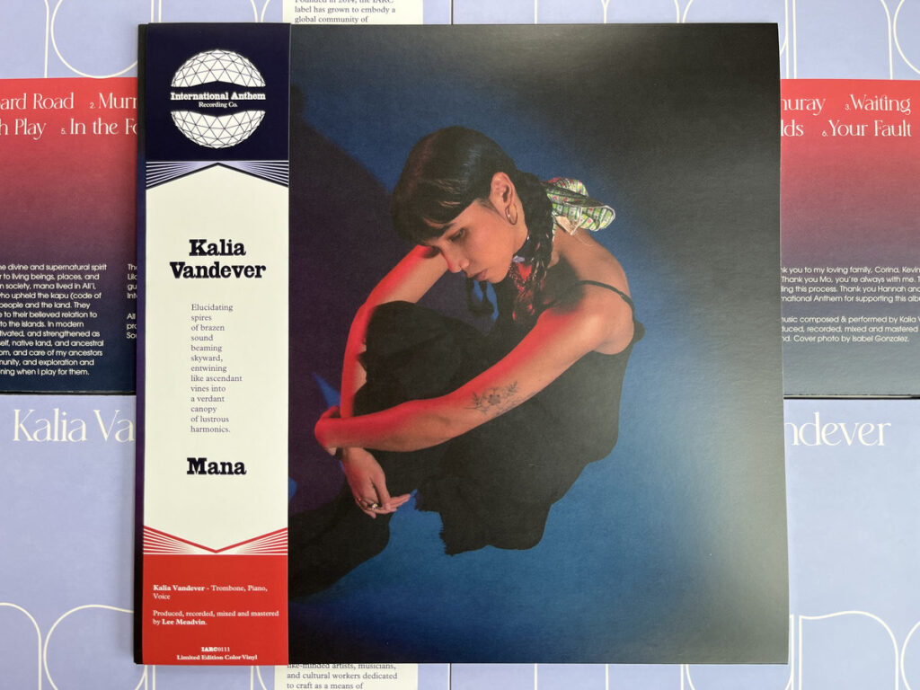 Kalia Vandever - Mana Coloured Vinyl Kalia Vandever - Mana Coloured Vinyl
