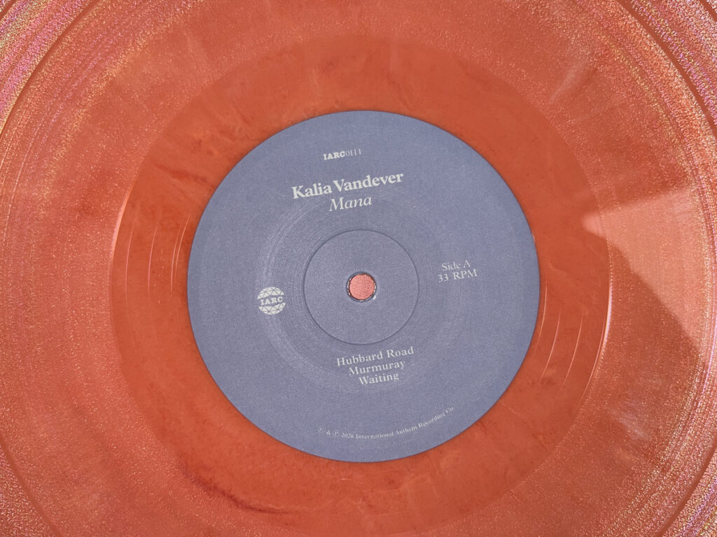 Kalia Vandever - Mana Coloured Vinyl Kalia Vandever - Mana Coloured Vinyl
