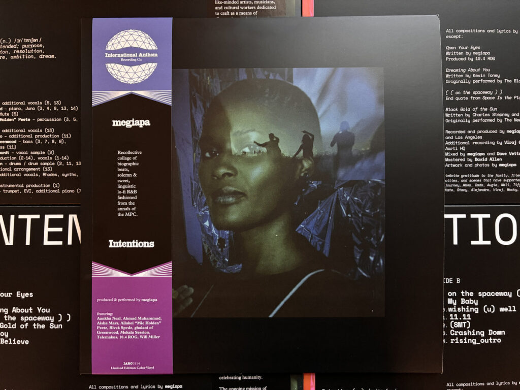 megiapa - Intentions Coloured Vinyl megiapa - Intentions Coloured Vinyl