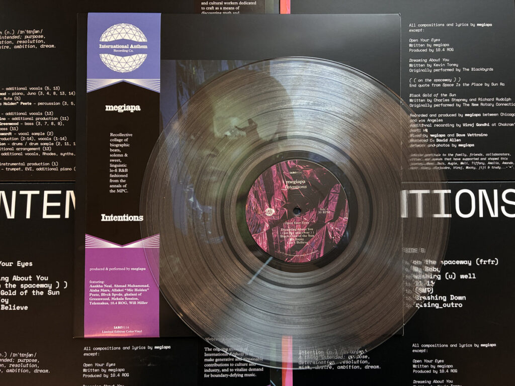 megiapa - Intentions Coloured Vinyl megiapa - Intentions Coloured Vinyl