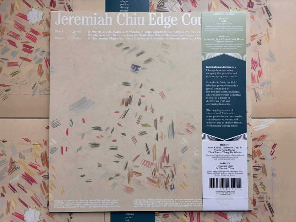 Jeremiah Chiu - Edge Conditions Jeremiah Chiu - Edge Conditions
