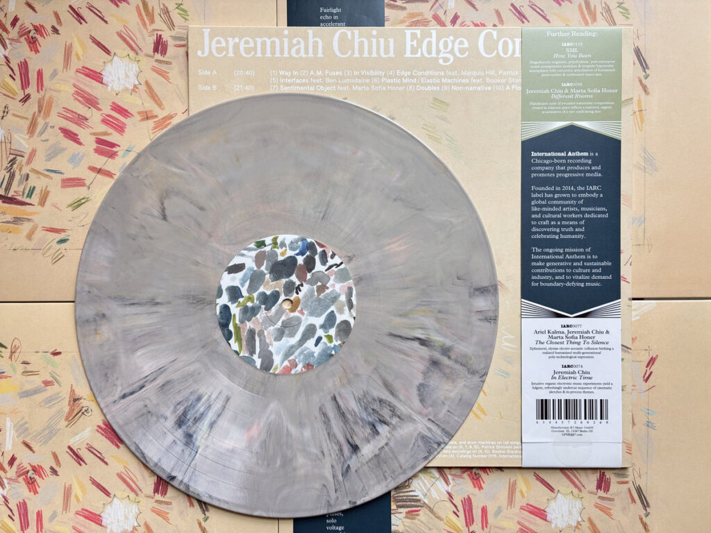 Jeremiah Chiu - Edge Conditions Coloured Vinyl